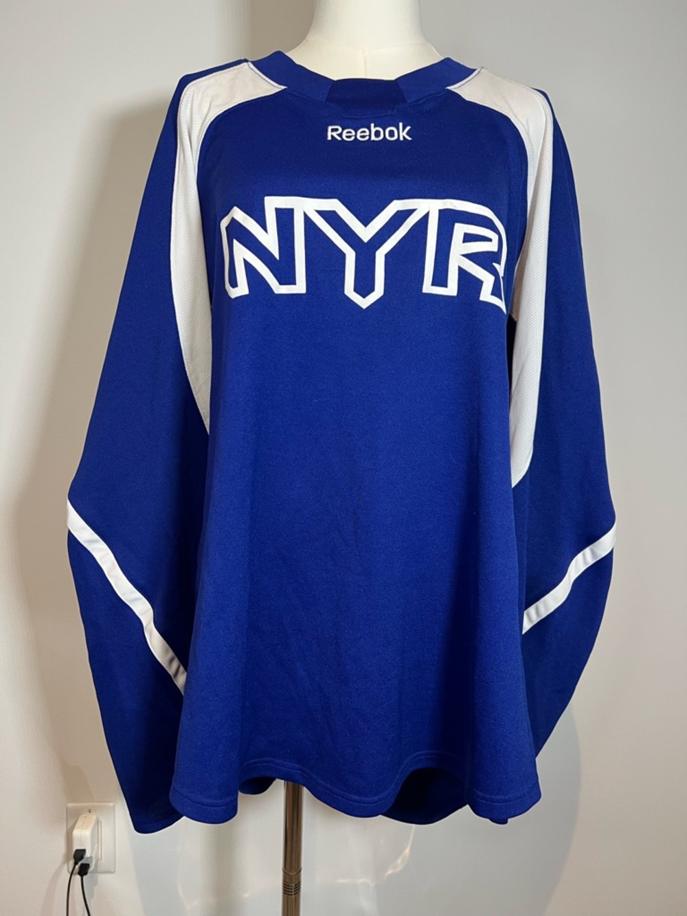 Reebok NYR (North York Rangers) Hockey Jersey - Blue & White
